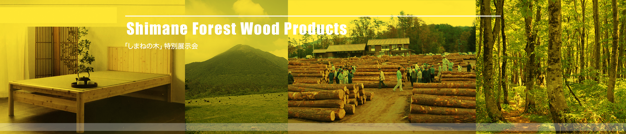 Shimane Forest Wood Products 「しまねの木」特別展示会